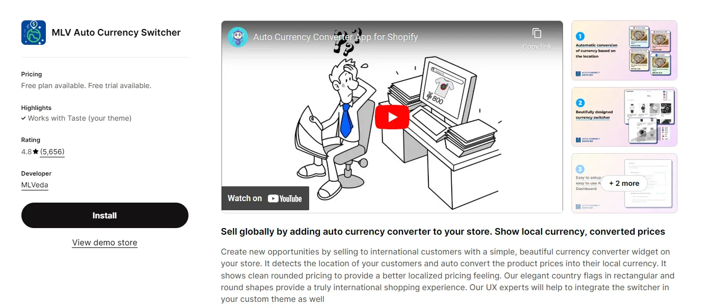 Shopify Currency Conversion 